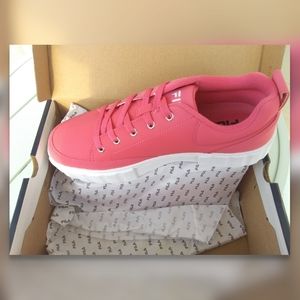 👟NEW💎... FILA... Pink Canvas-Style Sneakers💋